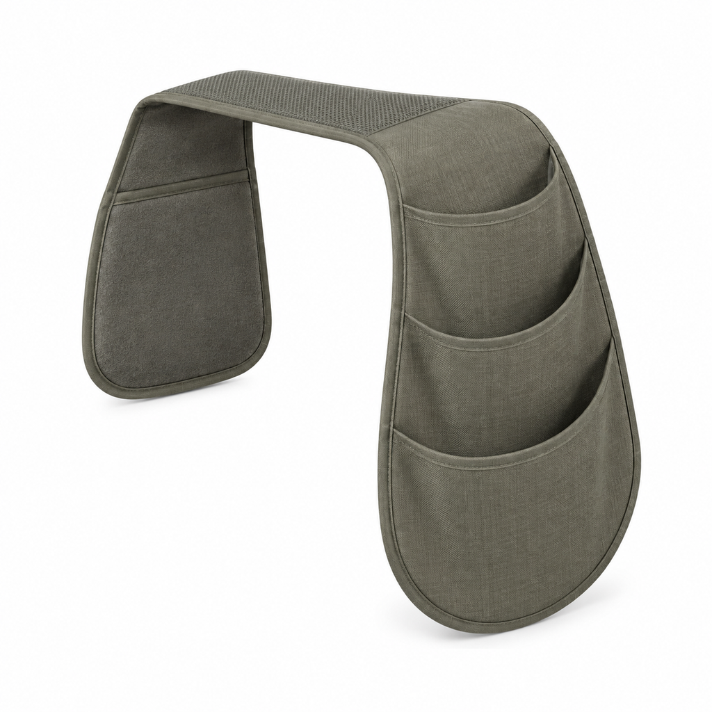 SofaSide Flow-Saddle Armrest Organizer