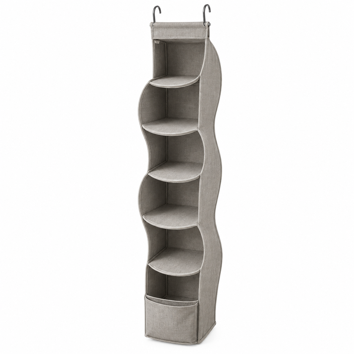 RailEase S-Curve Hanging Closet Organizer
