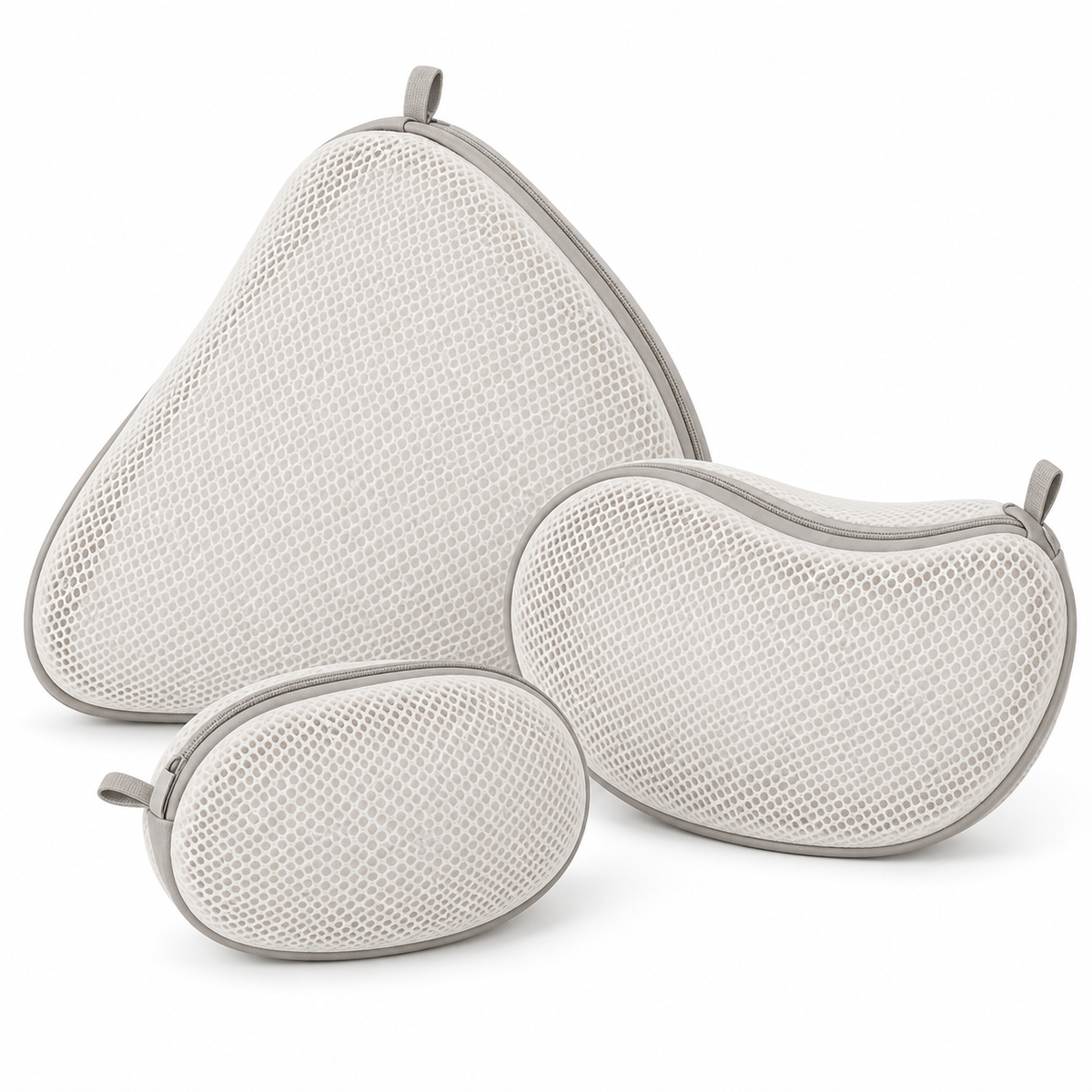 MeshCycle Pebble-Lobe Laundry Bag Set