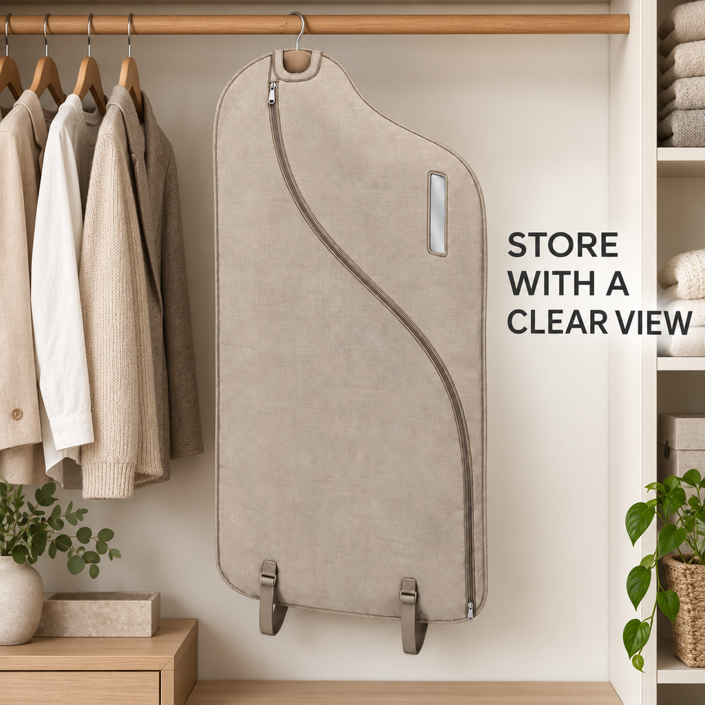 HangShield Offset-Arc Garment Bag