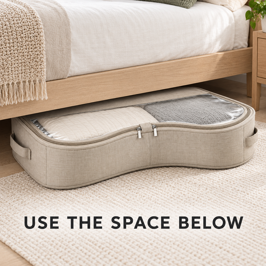 UnderRest Kidney-Contour Underbed Storage Bag