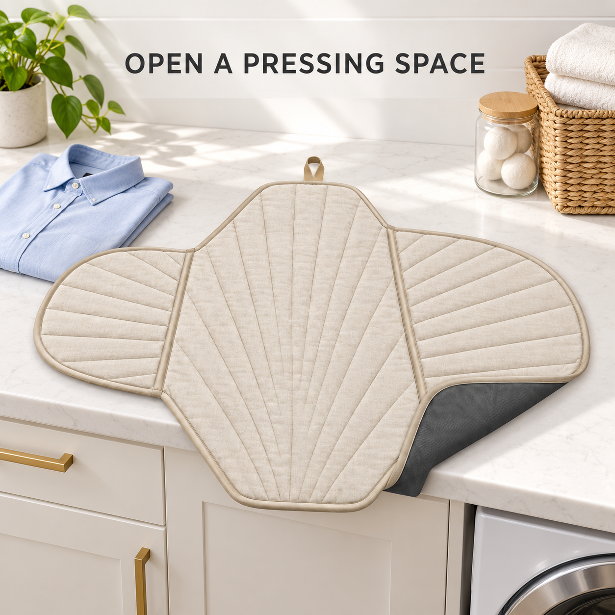 PressFold Winged Portable Ironing Mat