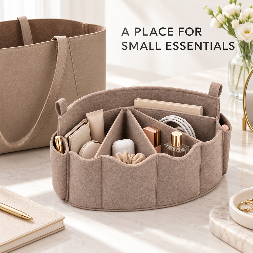 FormKeep Fan-Cell Handbag Organizer Insert