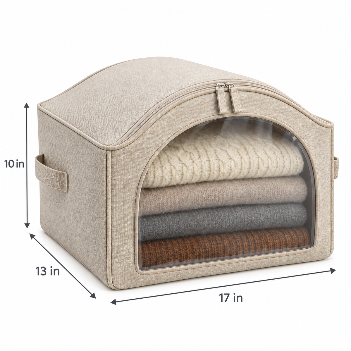 SoftFrame Arch-Window Sweater Storage Box