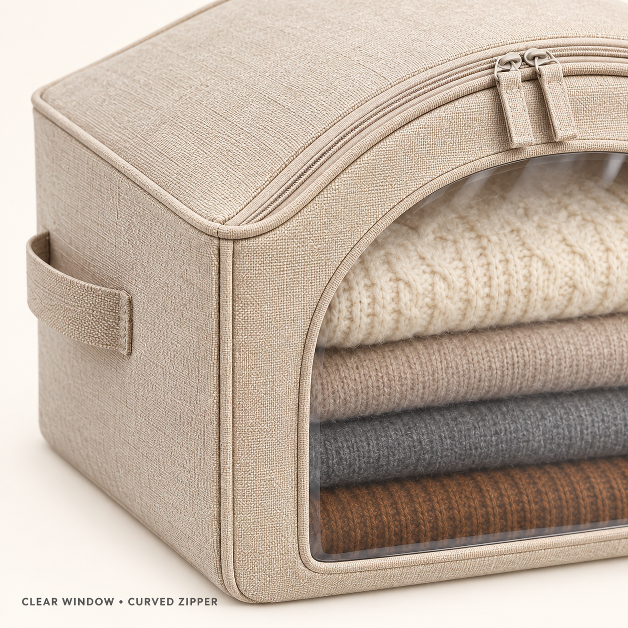 SoftFrame Arch-Window Sweater Storage Box